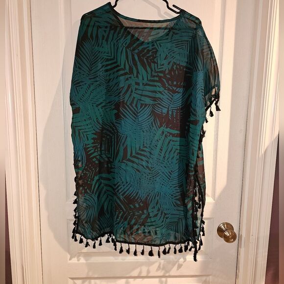 Green Size 3XL Swimsuit Coverup - Picture 2 of 3